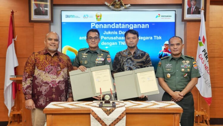PGN Gandeng TNI AD, Perketat Keamanan Penyaluran Gas Bumi Nasional