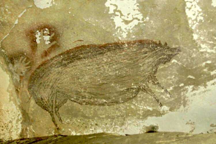 Baru Tahu, Ternyata Lukisan Gua Tertua di Dunia Berasal Dari Indonesia