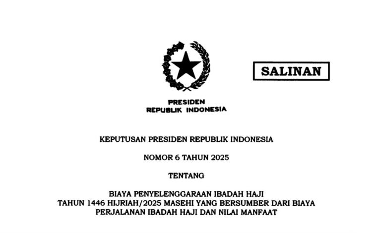 Pemerintah Terbitkan Keppres Tentang Ibadah Haji 1446 Hijriah