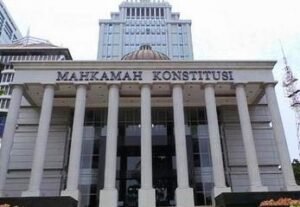 Gedung Mahkamah Konstitusi Jakarta.