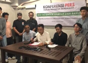 10 Kelompok Masyarakat Sipil Nyatakan Dukungan Terhadap RUU TNI