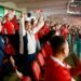 Presiden Menyaksikan Langsung Laga Penentuan Antara Timnas Indonesia Melawan Timnas Bahrain  di Stadion GBK