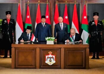 Pertemuan Bilateral Antara Presiden Prabowo Dengan Raja Abdullah II di Yordania