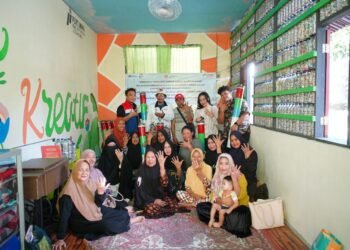 Optimalkan Pengelolaan Sampah, Kilang Pertamina Unit Balikpapan Gelar Pelatihan Pembuatan Biopori Model Losida
