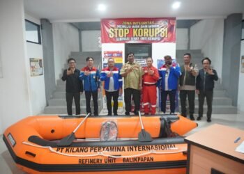 Sinergi Tangguh Bencana, Kilang Pertamina Unit Balikpapan Serahkan Bantuan ke BPBD