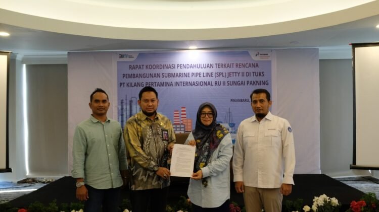 Kilang Dumai Operasi Sungai Pakning Gagas Pembangunan Pipa Bawah Laut Dukung Kemandirian Energi Nasional