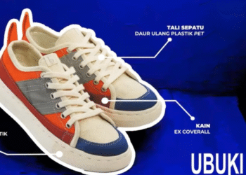 Pertamina Hulu Mahakam Olah Limbah Jadi Sepatu Tahan Api