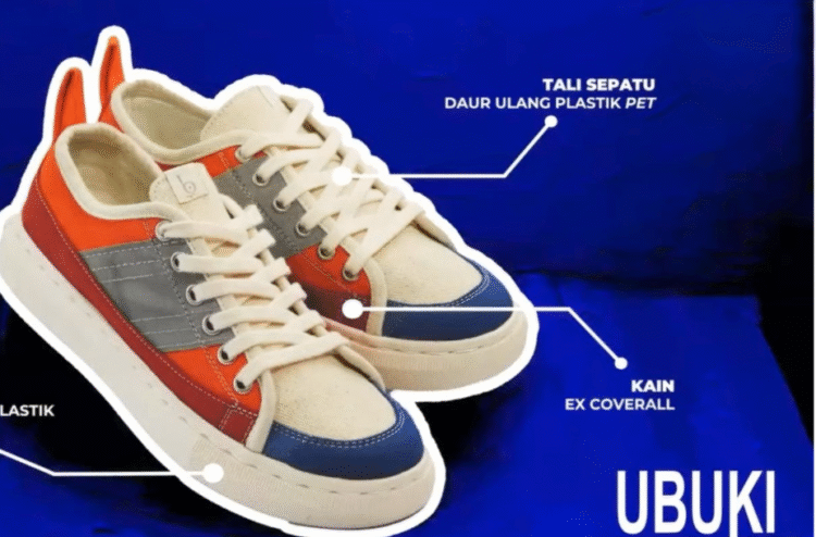 Pertamina Hulu Mahakam Olah Limbah Jadi Sepatu Tahan Api