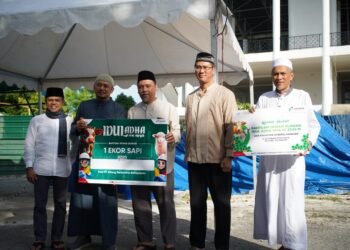 Maknai Iduladha, Pekerja Kilang Pertamina Internasional Semangat Tebar Lebih dari 600 Hewan Kurban