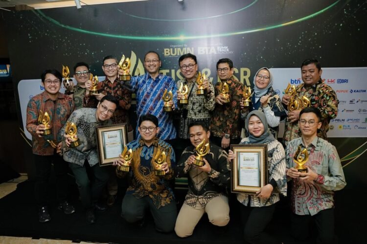 Program TJSL Tajumase Pupuk Indonesia Borong Penghargaan di Ajang “TJSL & CSR Award 2025*