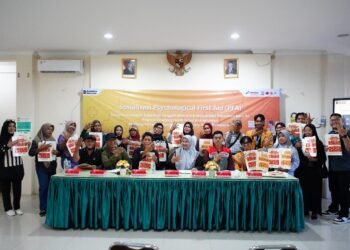 Tingkatkan Kesadaran Kesehatan Mental, Kilang Pertamina Unit Balikpapan Bekali Relawan KATANA Dengan Penanganan Psikologis Awal Korban Bencana