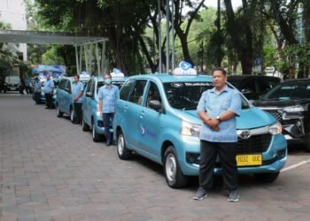 PGN Ajak Jurnalis Naik Taksi BBG dalam Roadshow AJP 2025 Teritori Jatimbalinus