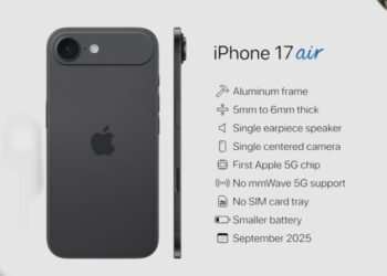 Calon Raja Smartphone Super Tipis, Begini Spesifikasi dan Keunggulan iPhone 17 Air