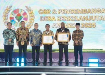 PERTAGAS SABET PENGHARGAAN TERTINGGI DAN ENAM PENGHARGAAN LAINNYA PADA CSR PDB AWARD 2025