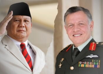 Sejarah Persahabatan Prabowo dengan Raja Yordania yang Berdampak ke Diplomasi Indonesia.