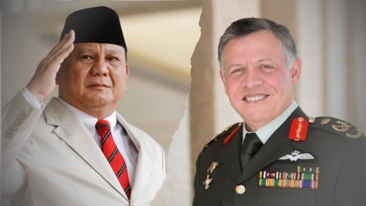 Sejarah Persahabatan Prabowo dengan Raja Yordania yang Berdampak ke Diplomasi Indonesia.