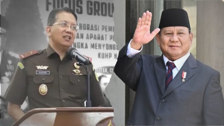 Profile Kuntadi Jaksa Pilihan Prabowo yang Kini Pimpin Badan Pemulihan Aset.