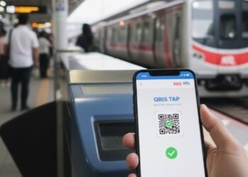Cara Naik KRL Commuter Line Pakai QRIS Tap, Lebih Praktis Tanpa Biaya Transaksi