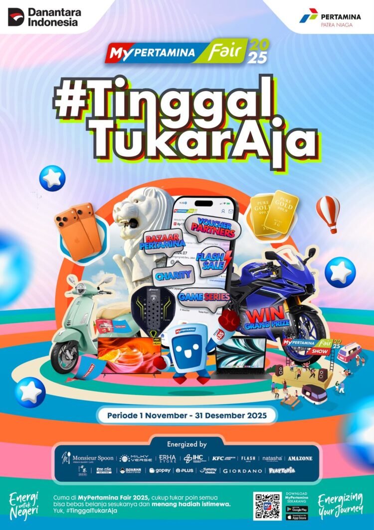 Pertamina Patra Niaga Hadirkan MyPertamina Fair 2025: Pesta Tukar Poin Akhir Tahun Penuh Hadiah dan Kejutan