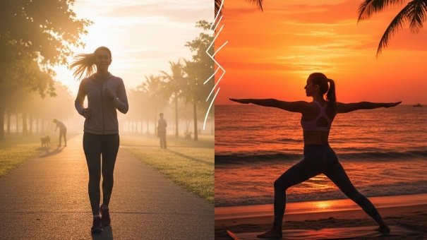 Olahraga Pagi atau Sore Mana yang Lebih Sehat?