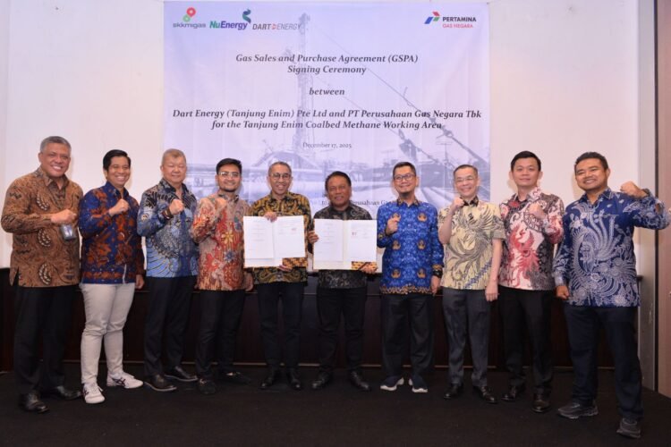 Wujudkan Diversifikasi Pasokan, PGN dan Dart Energy Kerjasama Pemanfaatan CBM dari WK GMB Tanjung Enim