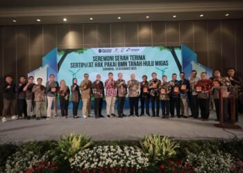 Pemerintah Serahkan 80 Sertipikat Hak Pakai Lahan kepada Subholding Upstream Pertamina Group, Perkuat Kepastian Hukum Aset Hulu Migas