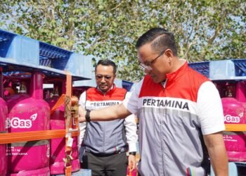 Pertamina Gerak Cepat Pasok LPG ke Daerah Bener Meriah Gunakan Metode Sling Load