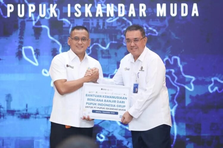 Pupuk Indonesia Grup Kirimkan Bantuan ke Aceh, Sumut, dan Sumbar