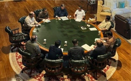 Ratas di Hambalang, Prabowo Dorong Indonesia Bangun Industri Chip Nasional