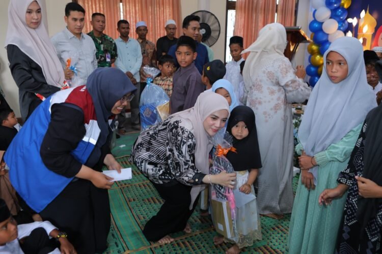 PHE NSO Awali Tahun dengan Doa Bersama dan Santunan di Kecamatan Muara Satu