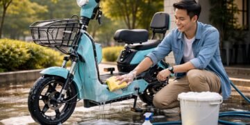 Apakah Sepeda Listrik Boleh Dicuci? Ini Cara Aman agar Tetap Awet