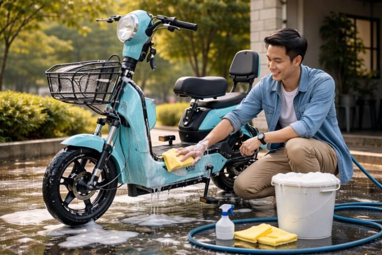 Apakah Sepeda Listrik Boleh Dicuci? Ini Cara Aman agar Tetap Awet