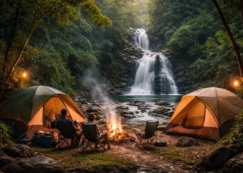 7 Rekomendasi Curug di Kawasan Bogor yang Ada Tempat Camping