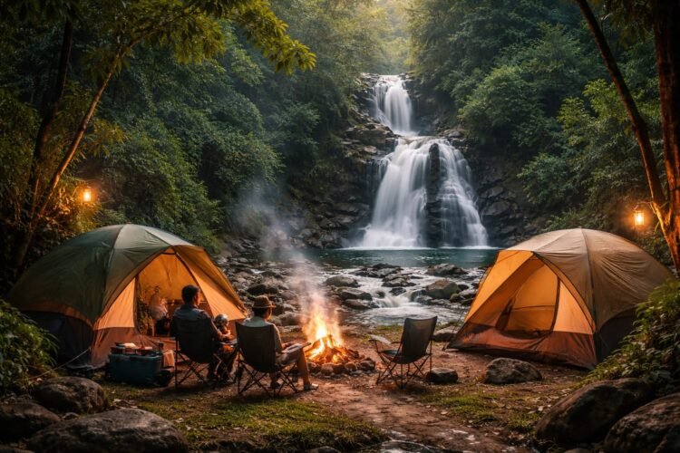 7 Rekomendasi Curug di Kawasan Bogor yang Ada Tempat Camping