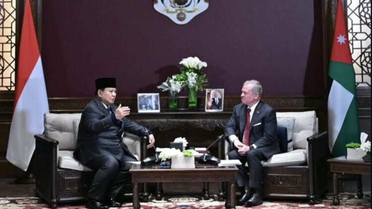 Komitmen Khusus Prabowo di Yordania, Tegaskan Dukungan Indonesia untuk Perdamaian Palestina