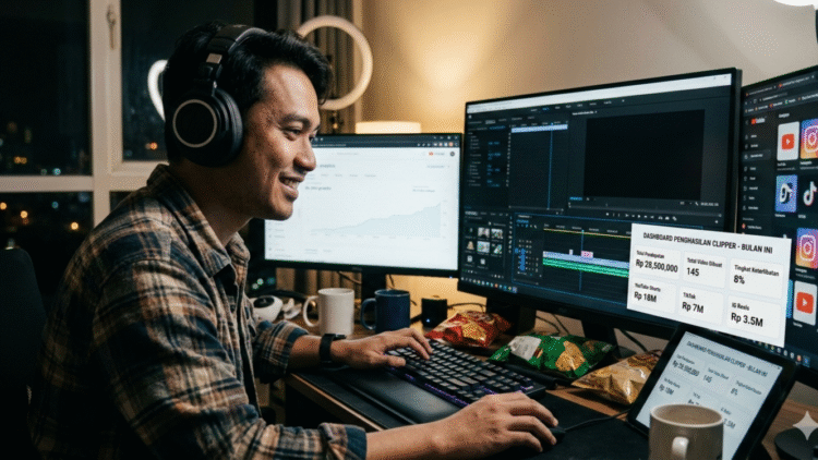 Cara Mudah Mendapatkan Penghasilan Sebagai Clipper Video