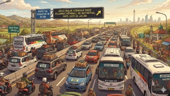 7 Tips Aman dan Nyaman di Perjalanan Arus Balik Lebaran 2026