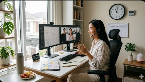 5 Tips Produktif Saat WFH Agar Kerja Tetap Efisien