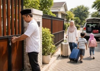 Lebaran Lebih Tenang, Simak 5 Tips Aman Tinggalkan Rumah saat Mudik