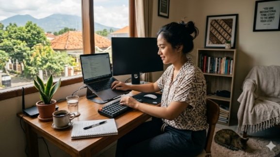 Kelebihan Sistem Kerja WFH, Berlaku untuk ASN April 2026