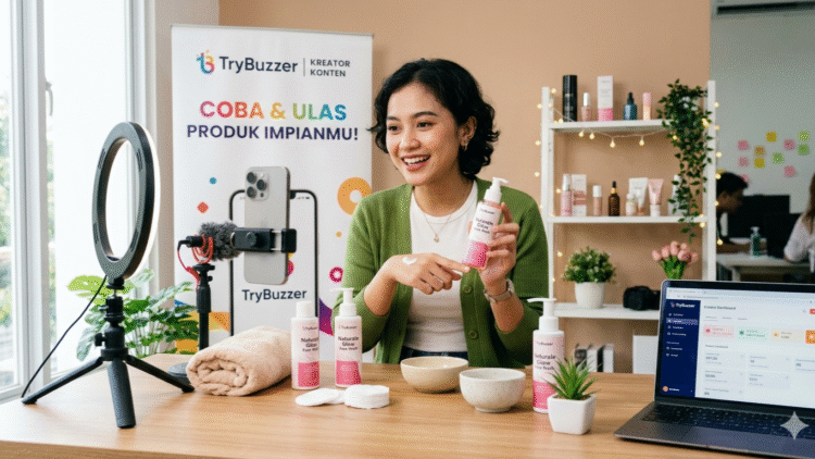 Trik Jitu Kreator Skincare Bikin Konten Sabun Cuci Muka Auto Viral di TryBuzzer