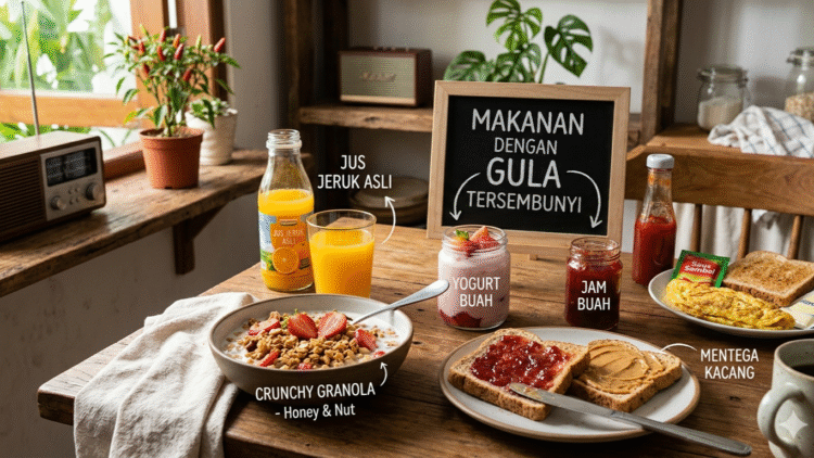 Waspada! Ini Deretan Makanan yang Mengandung Gula Tersembunyi