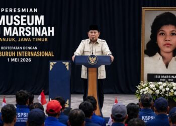 Prabowo Dijadwalkan Resmikan Museum Ibu Marsinah di Nganjuk Saat May Day 2026