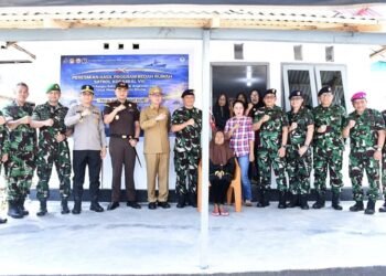 TNI Wujudkan Mimpi Masyarakat Memiliki Hunian Layak