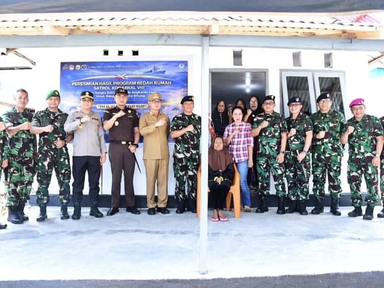 TNI Wujudkan Mimpi Masyarakat Memiliki Hunian Layak