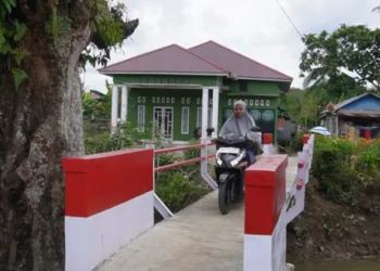 Jembatan Garuda di Paya Besar Rampung Dibangun, Sinergi TNI dan Masyarakat Perkuat Akses Desa