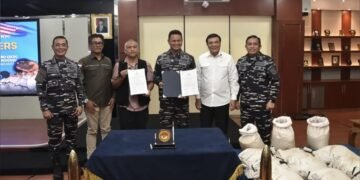 TNI AL Berhasil Gagalkan Penyelundupan 16 Ton Pasir Timah Ilegal di PIK 2
