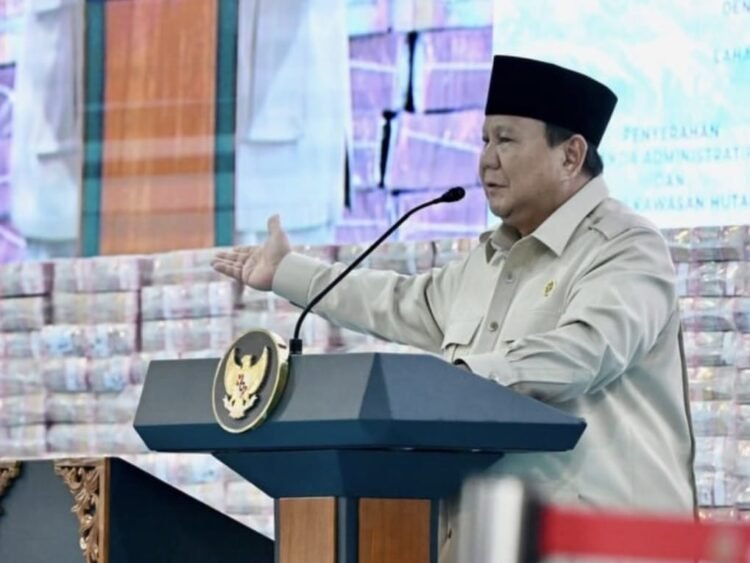 Prabowo Ungkap Ada Uang Rampasan Rp49 Triliun Masuk ke Negara Bulan Depan