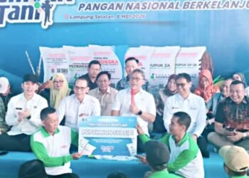 Pupuk Subsidi Lancar di Lampung, Pemerintah Permudah Akses untuk Petani