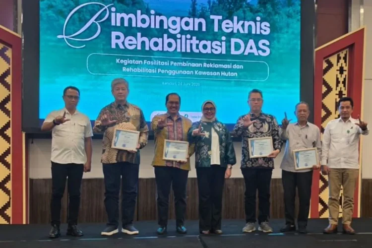 ANTAM Sabet Penghargaan Terbaik II atas Kinerja Rehabilitasi DAS 2026